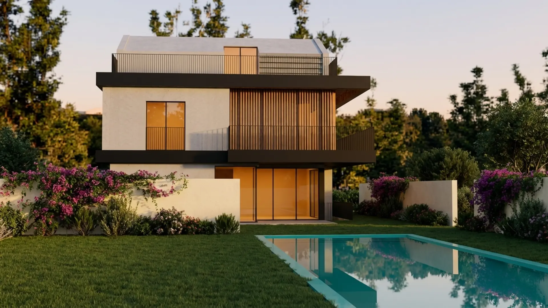 After — polished architectural visualization